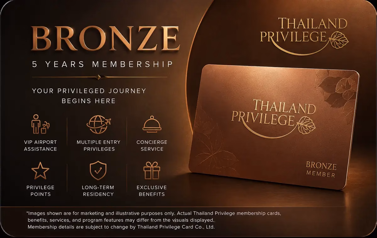 Thailand Privilege Bronze membership