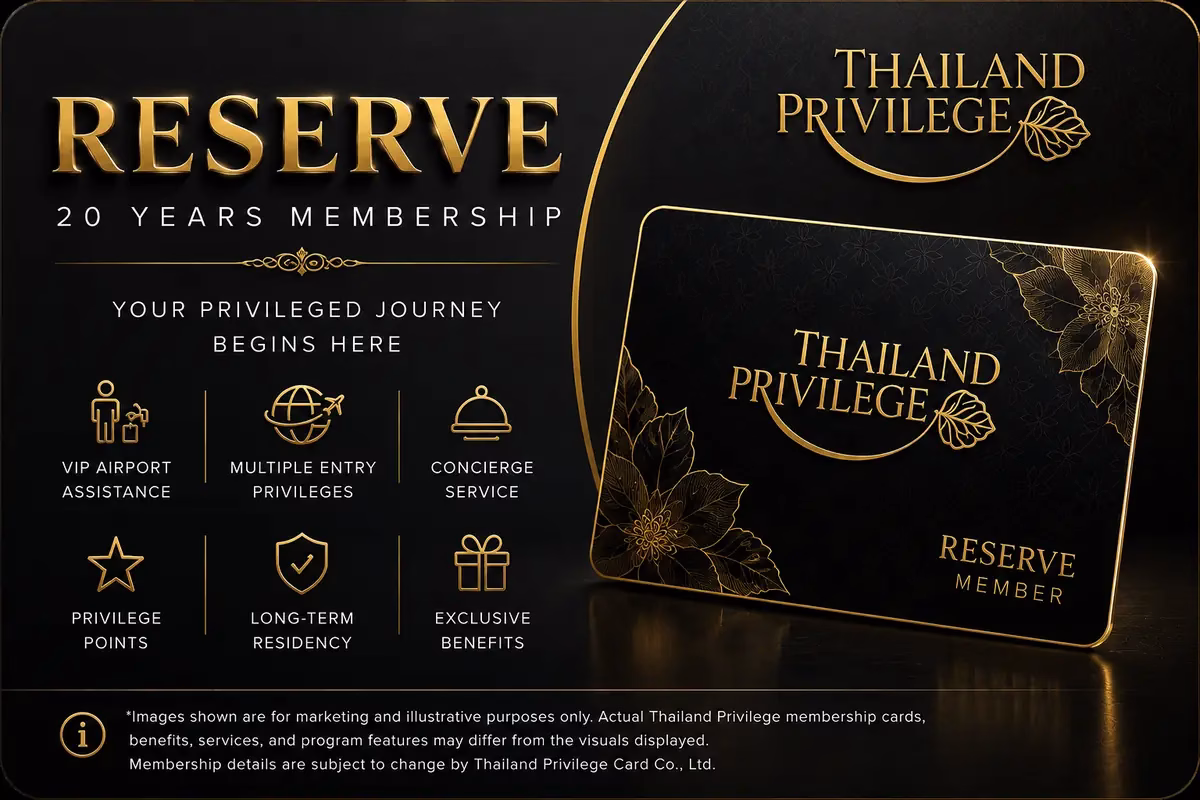 Thailand Privilege Reserve membership