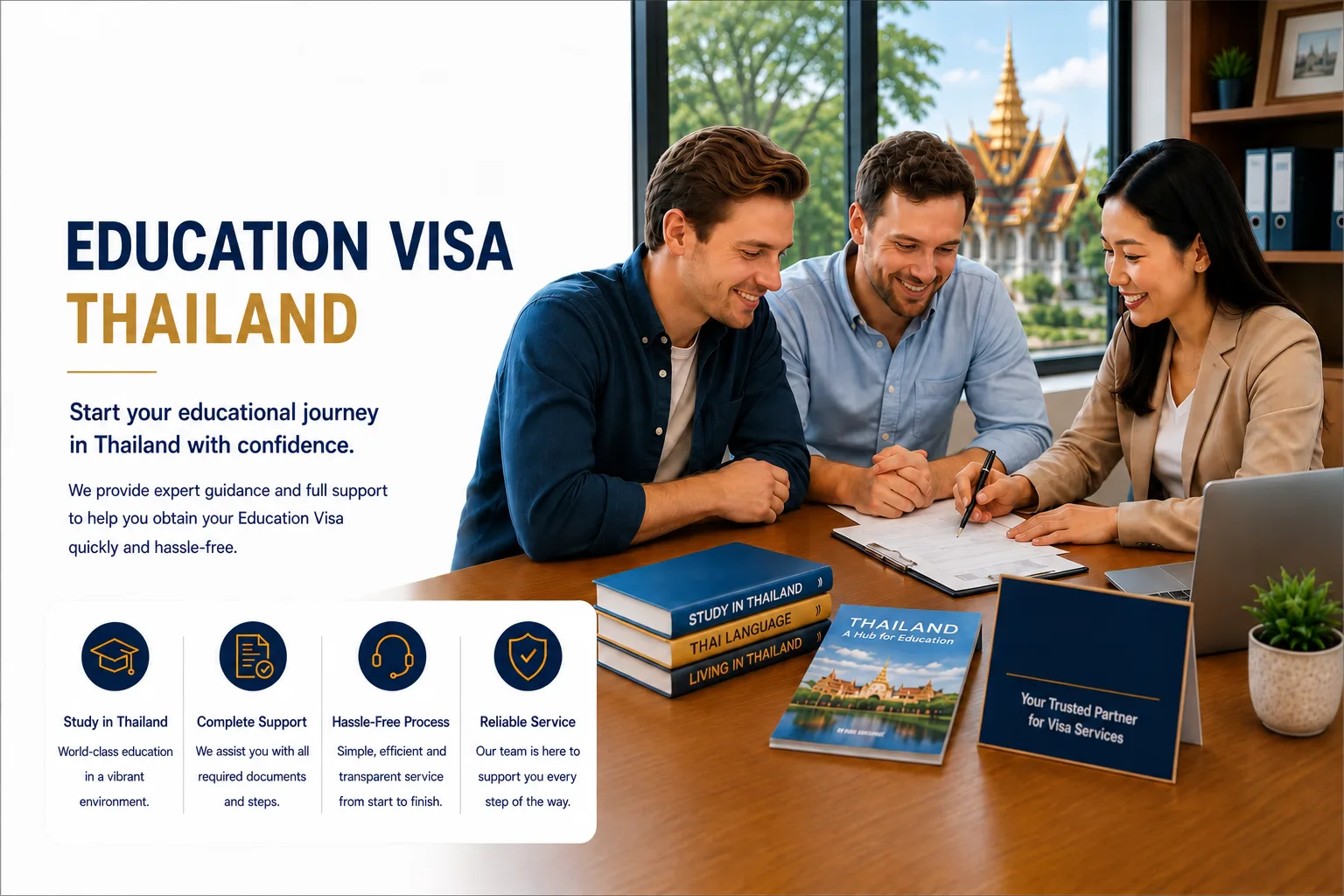 Thailand education visa support for genuine students and approved courses